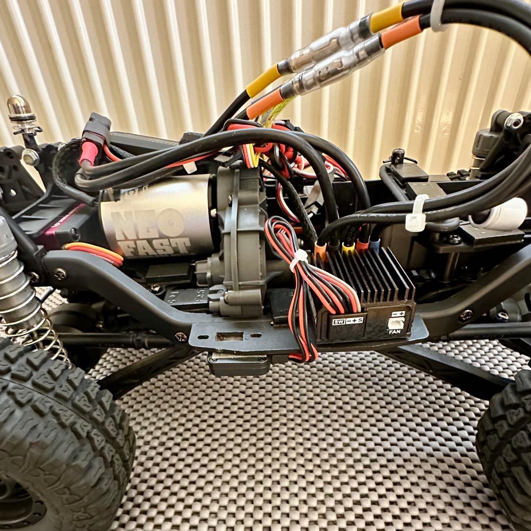 w*z様 タミヤ 1/10 CC-02シャーシ＆ブラックフット ボディ