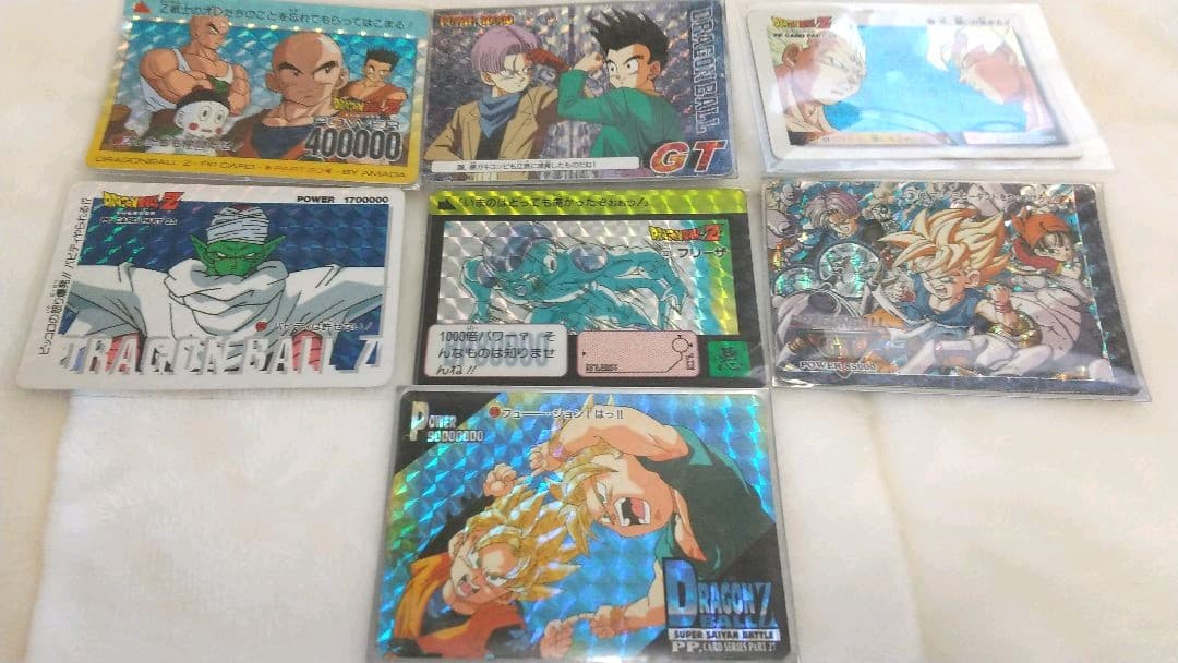 （希少）ドラゴンボール Z GT まとめ売り８枚