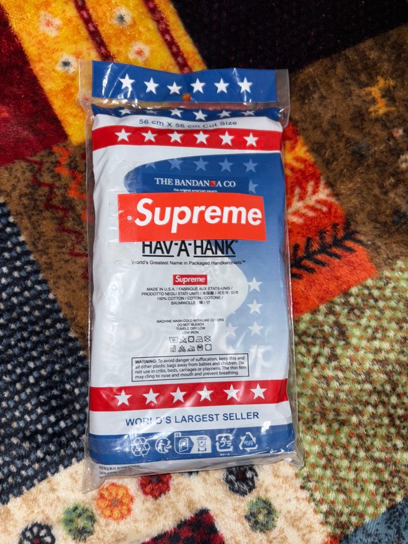 Supreme Hav-A-Hank バンダナ 三色セット　未開封