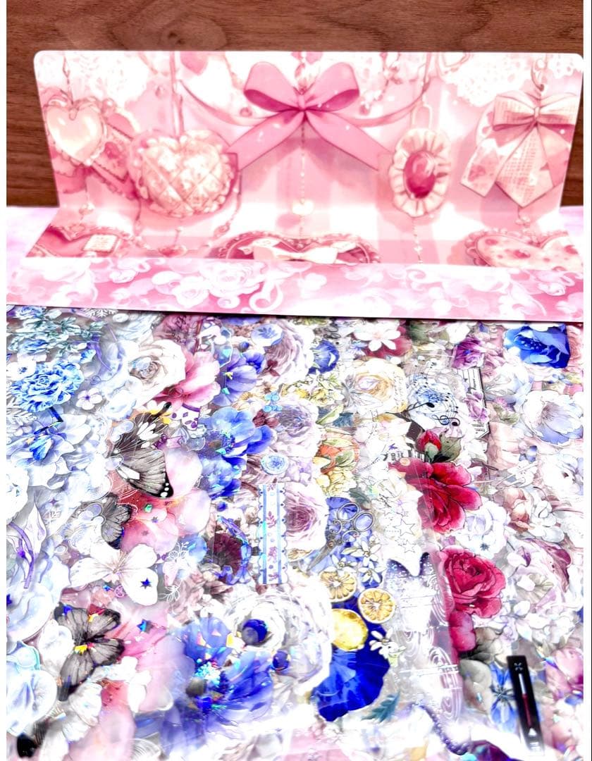 40枚セット 海外PETマステ切り売りセット お花 フラワー　40-L-ア