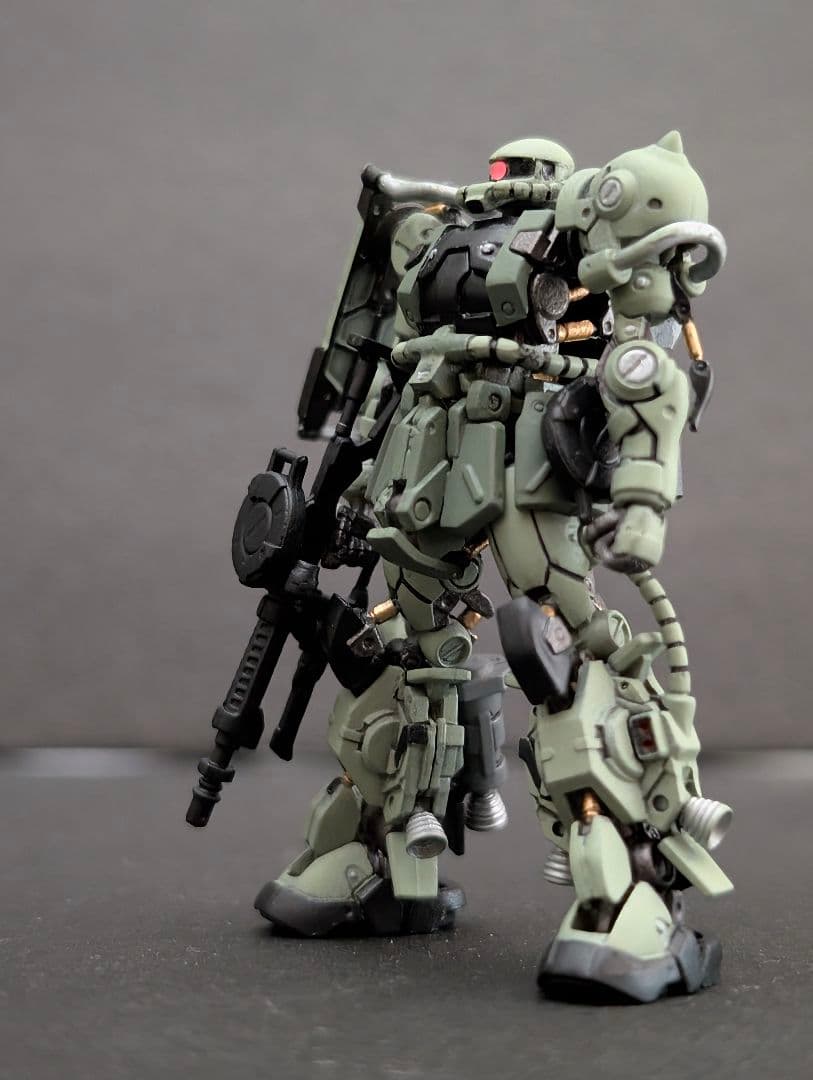 ガンダムアーティファクト 高機動型ザクII 量産型カラー 塗装 ガンプラ 完成品