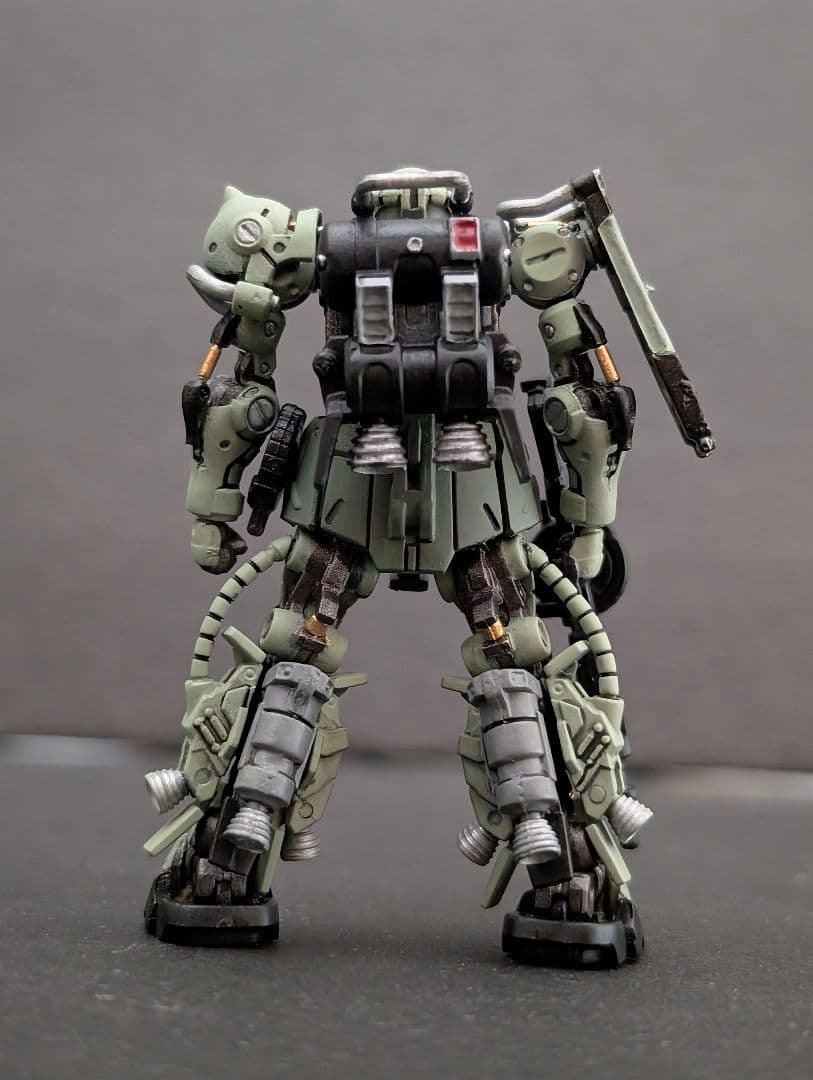 ガンダムアーティファクト 高機動型ザクII 量産型カラー 塗装 ガンプラ 完成品