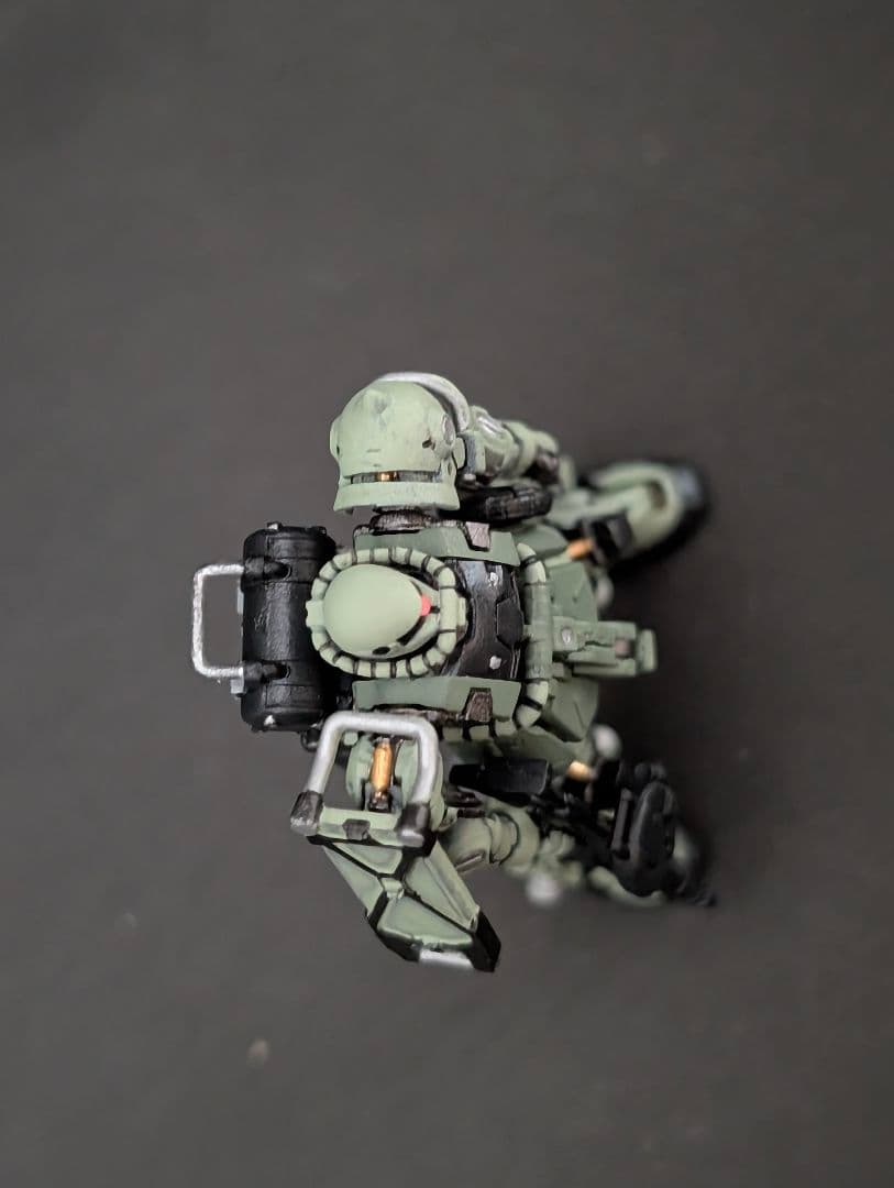 ガンダムアーティファクト 高機動型ザクII 量産型カラー 塗装 ガンプラ 完成品