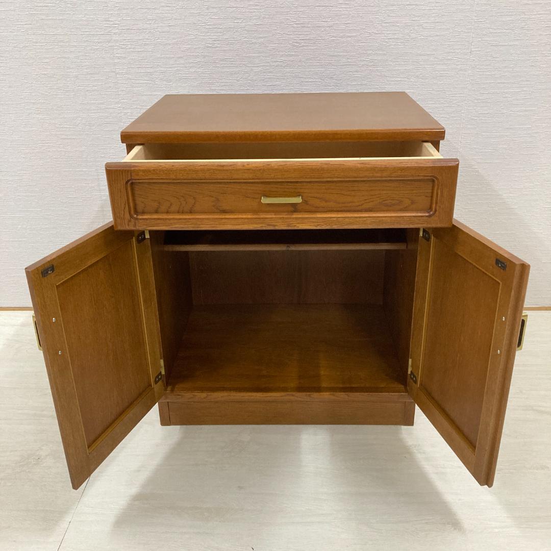 【オールドカリモク】キャビネット　サイドボード　収納