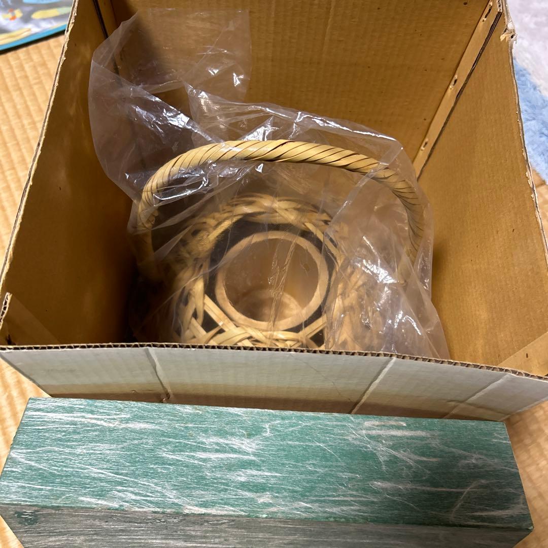 竹細工　竹籠　花器　大分　未使用
