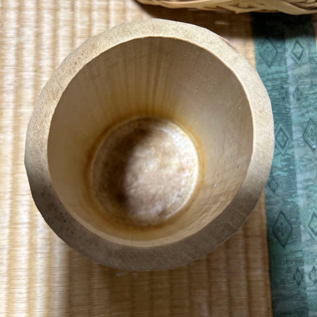 竹細工　竹籠　花器　大分　未使用