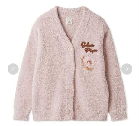 【新品未使用】ジェラートピケ ドーナツジャガードカーディガン