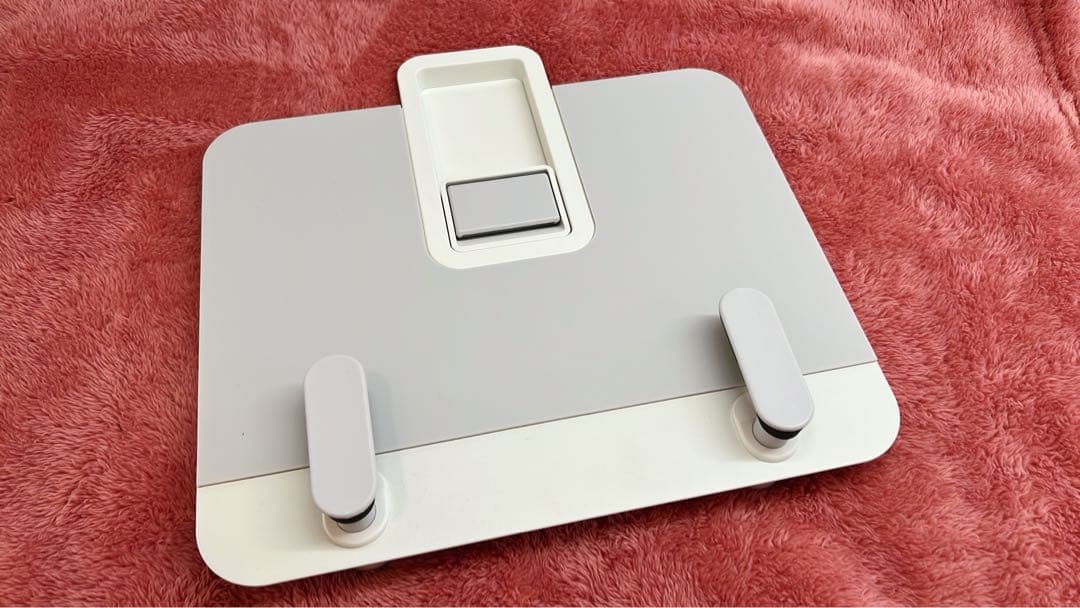 ハーマンミラー ノートPCトレイ モニターアーム用マウント VESA対応白グレー