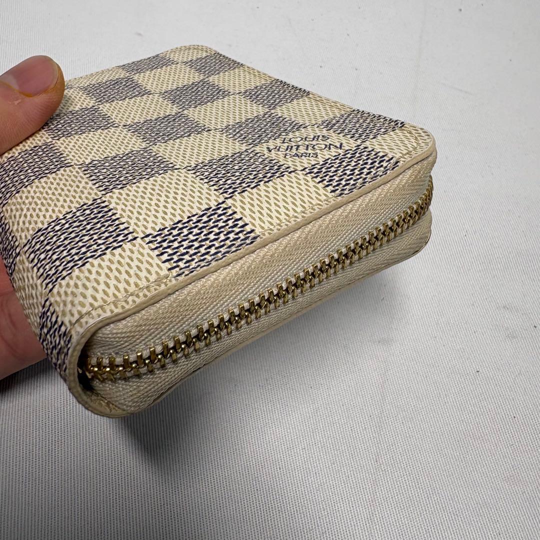 LOUIS VUITTON ルイヴィトン ダミエアズール ジッピーパース