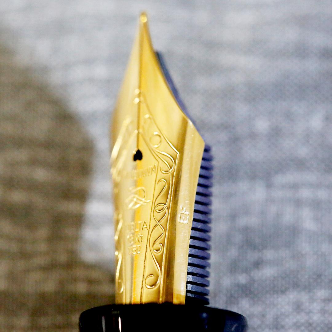 【美品 送料込み】デルタ 万年筆 ドルチェビータ　オーバーサイズ バーメイル