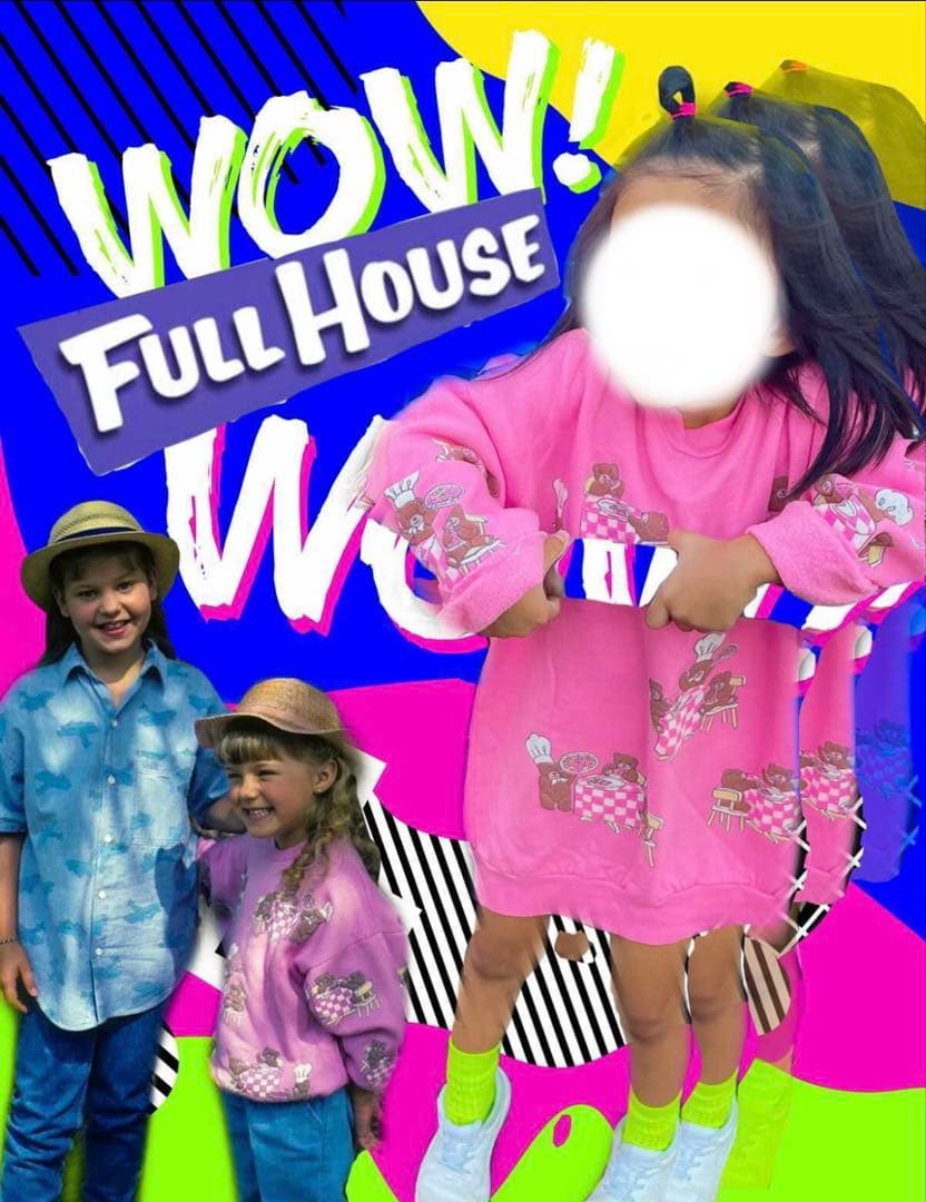 トップス vintage full house sweater shirt