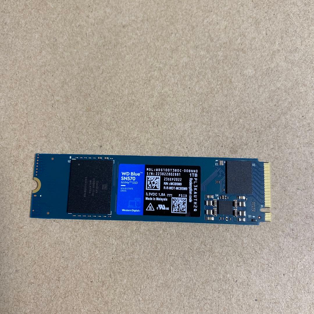 内蔵型SSD WD Blue SN570 1TB