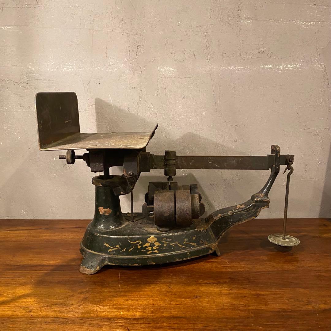 昭和レトロ 上皿天秤 アンティーク 古道具 骨董品 古民家 什器