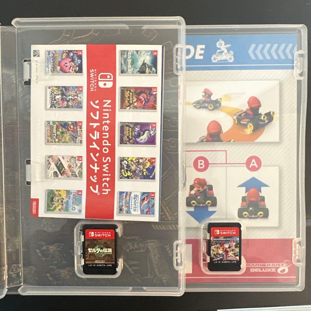 お得まとめ売りNintendo Switch マリカー8DX ゼルダ ティアキン