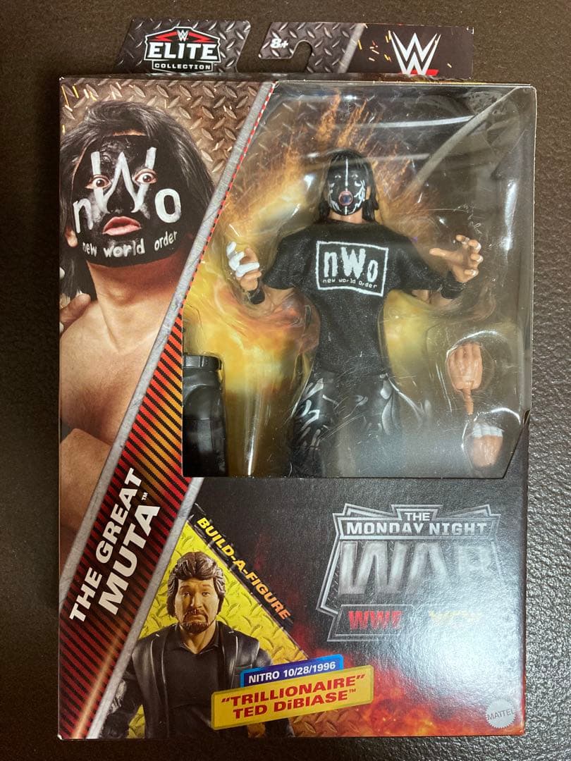 【レア版 未開封品】 WWE マテル グレートムタ nWo フィギュア 武藤敬司