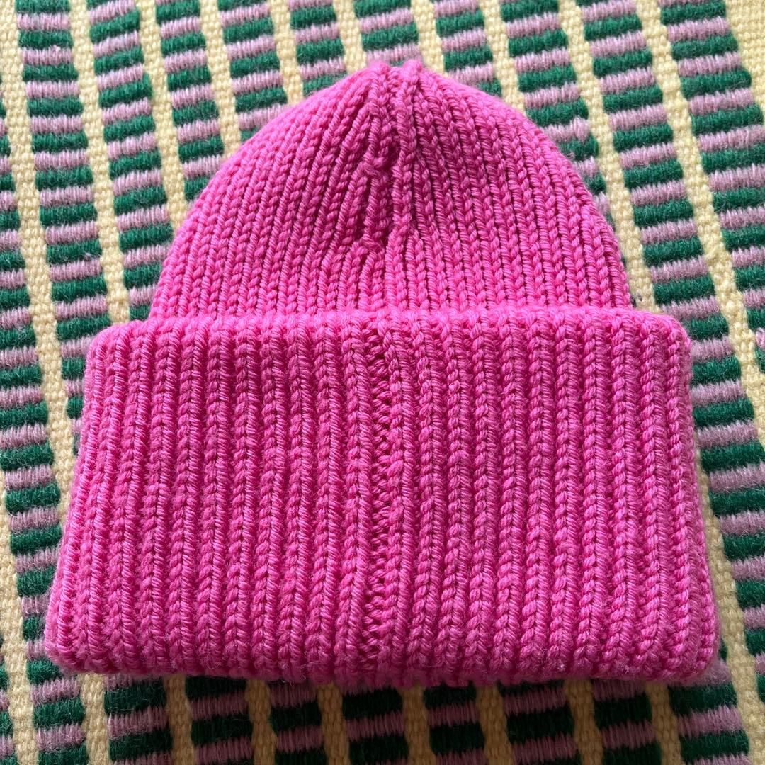 マリメッコニット帽ピンクmarimekko