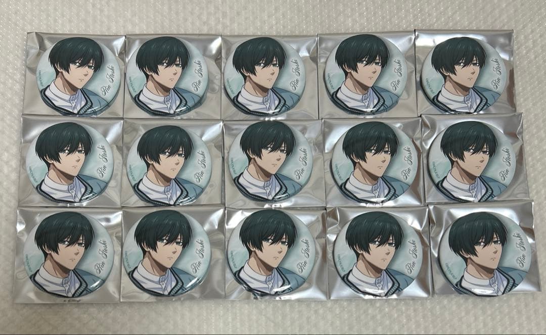 ブルーロック マイラ ラウンジウェア 缶バッジ 糸師凛 15点