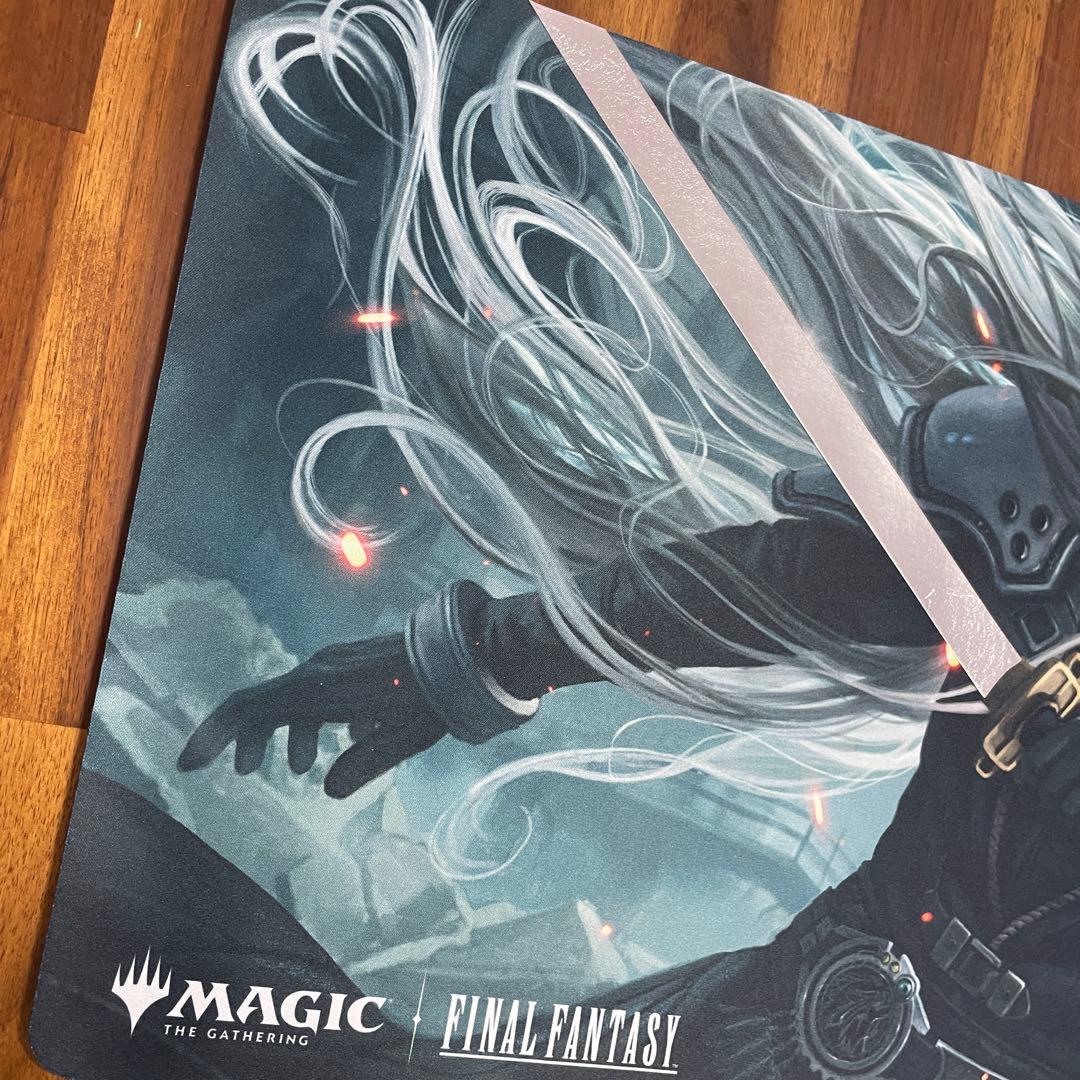 箔押しプレイマット　威名のソルジャー、セフィロス　FINAL FANTASY