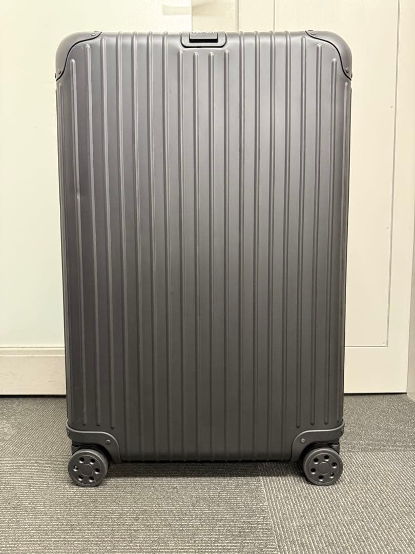 美品RIMOWA トパーズ ステルス 艶消しマットブラック82リットル