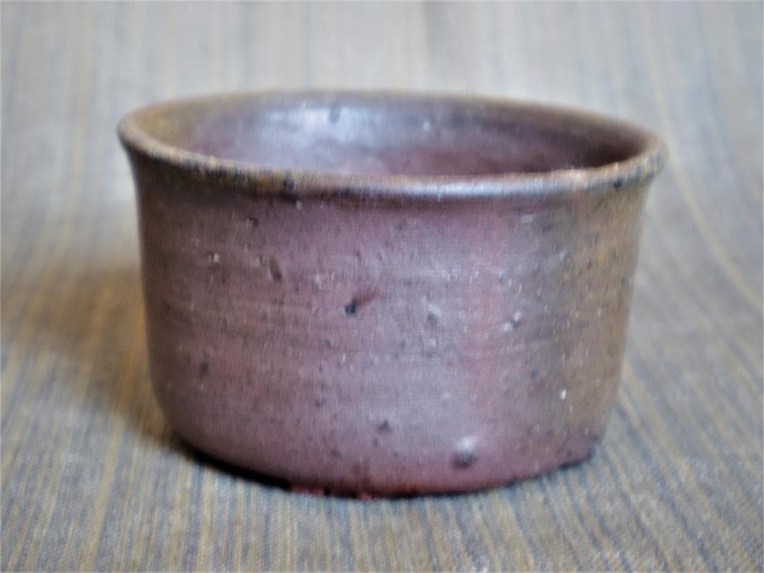 超希少作★中里隆【師：小山富士夫＆中里太郎右衛門】★種子島焼ぐい呑み☆★共箱