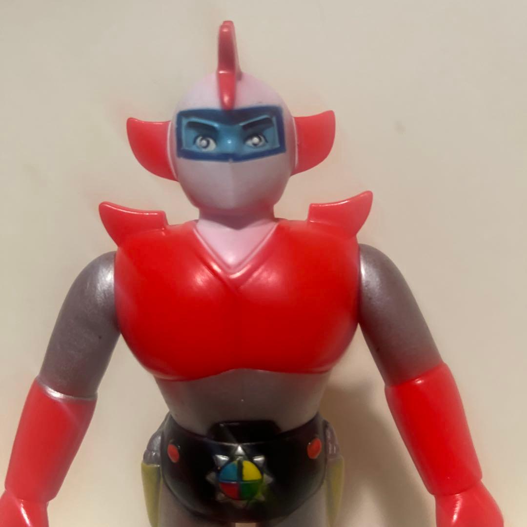 タカトク製 氷河戦士ガイスラッガー シキ・ケン ソフビ フィギュア