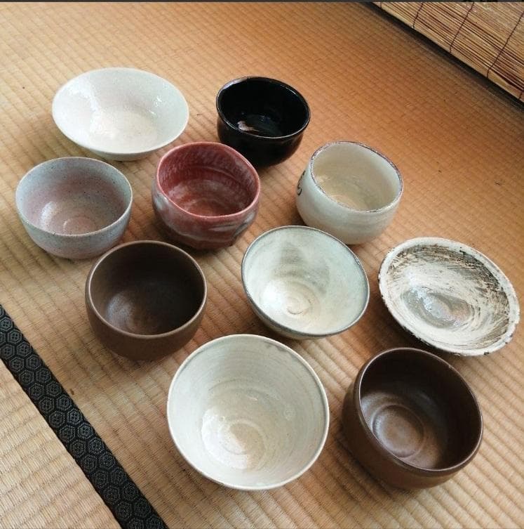 YUU　茶碗　20個まとめ売り　黒楽茶碗　安南など