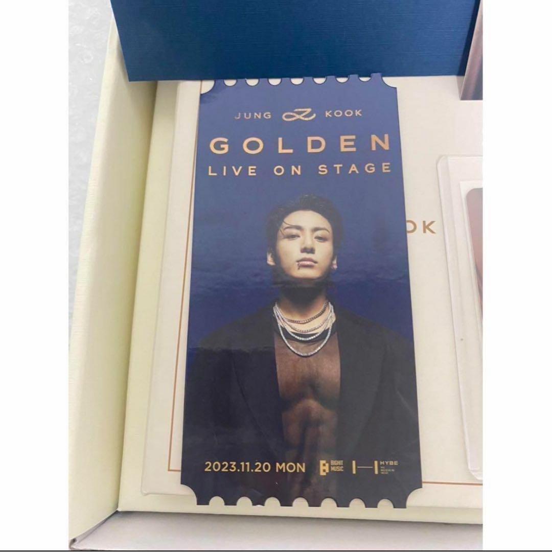 BTS グク golden live ショーケース ソンムル 当選者特典 トレカ