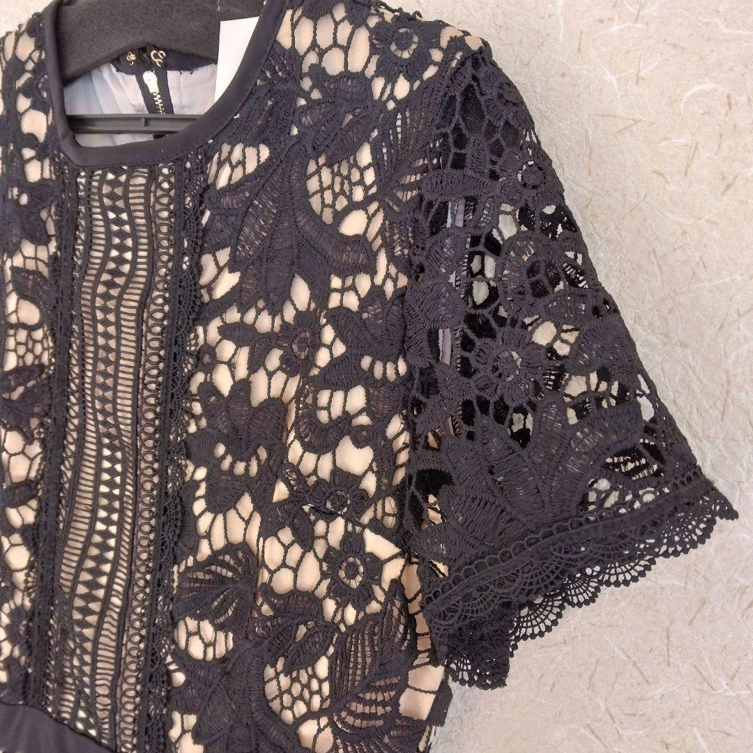 エミリア・ウィズ☆ブラックオールレースロングワンピース