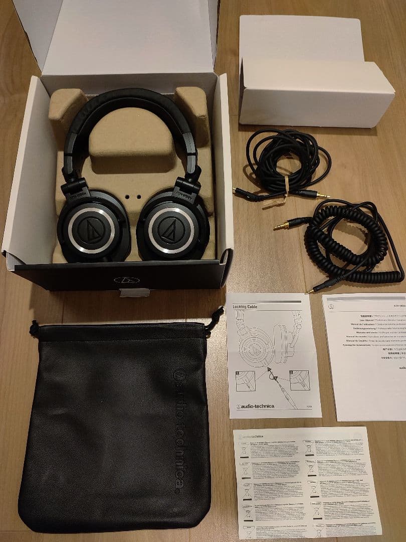 美品 audio-technica ATH-M50x ヘッドフォン