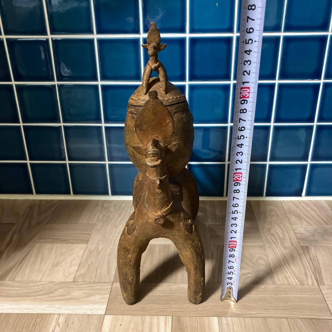 マリ共和国　ドゴン族　金属製オブジェ