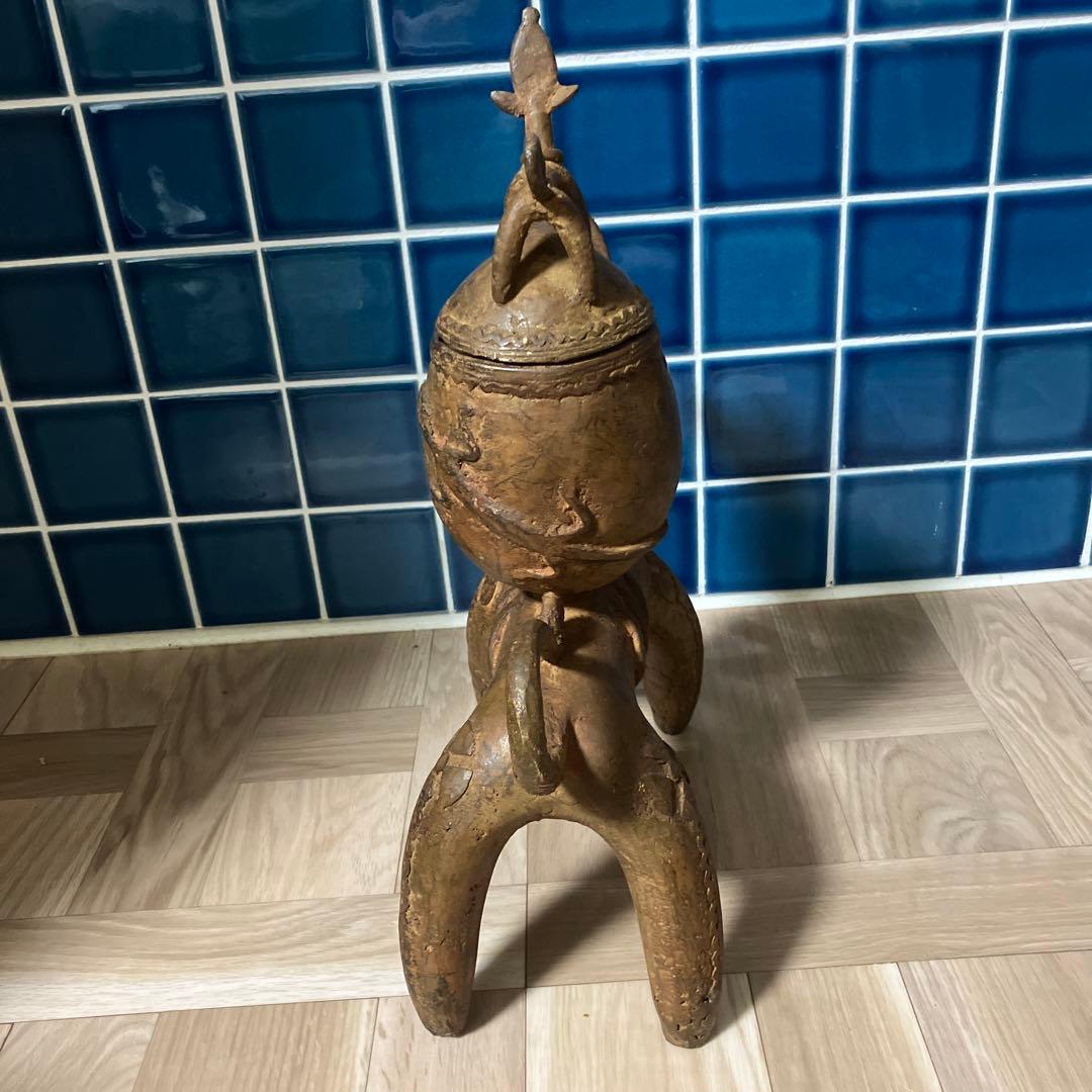 マリ共和国　ドゴン族　金属製オブジェ