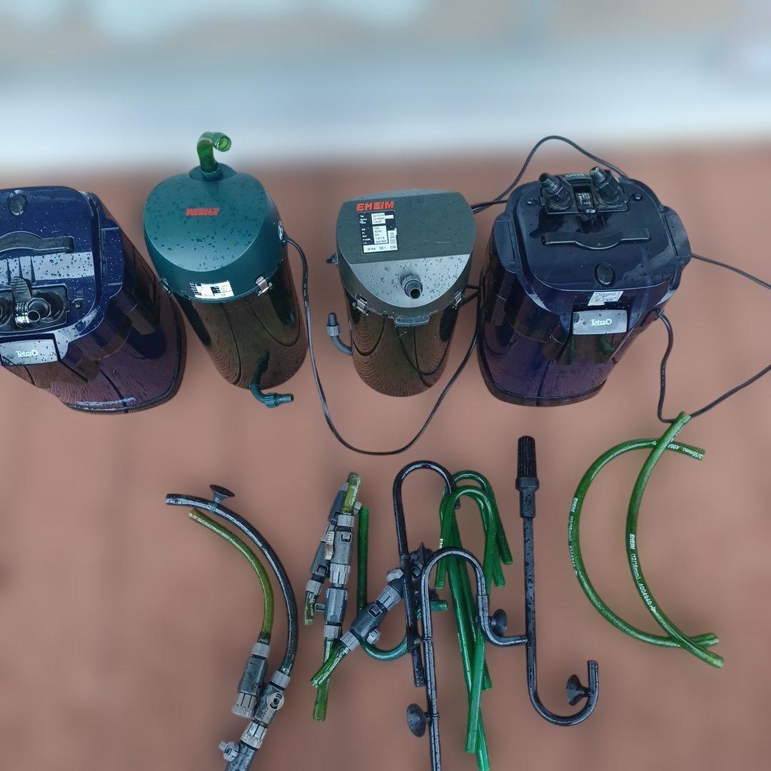 見*村様 EHEIM ポンプ 　バリューエックスポンプ４台セット+五点あり【説明