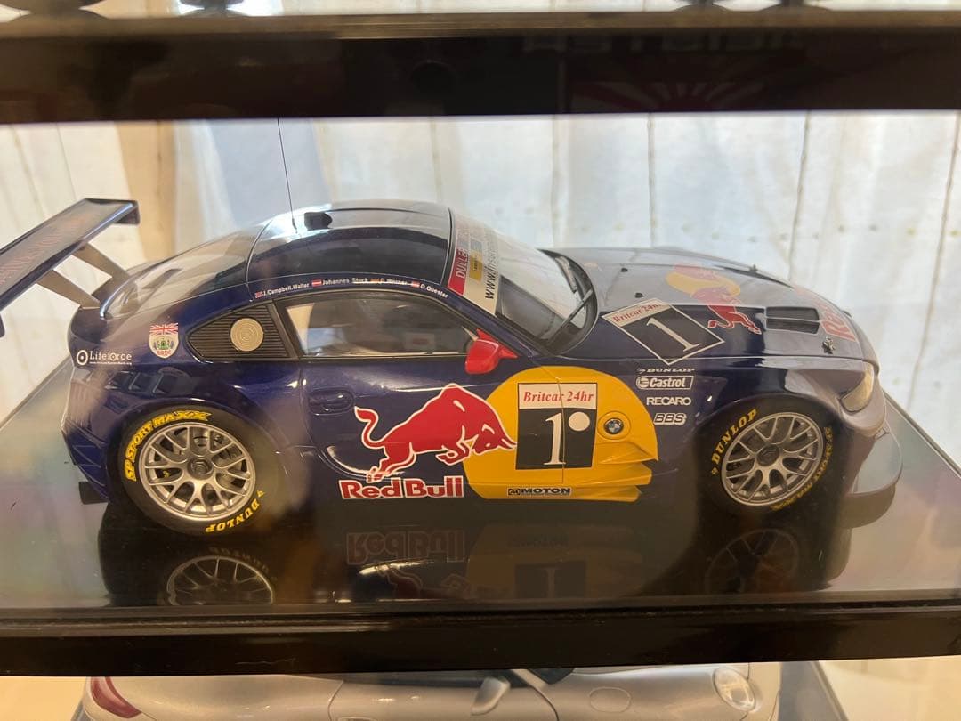 値下げしました。１/18 オートアート 5車種 透明ケース付き