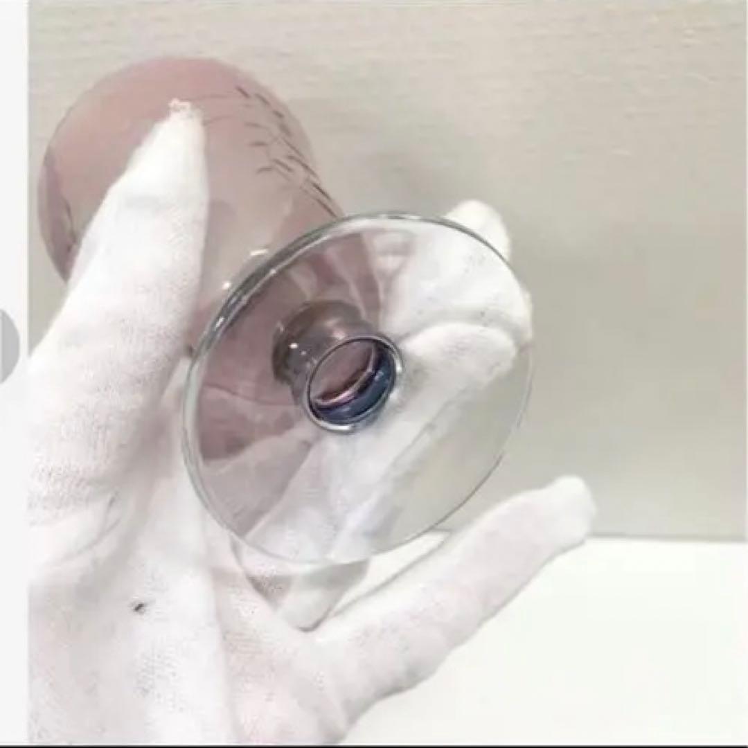 希少Belle handpaint collection高杯ワイングラス5客桐箱