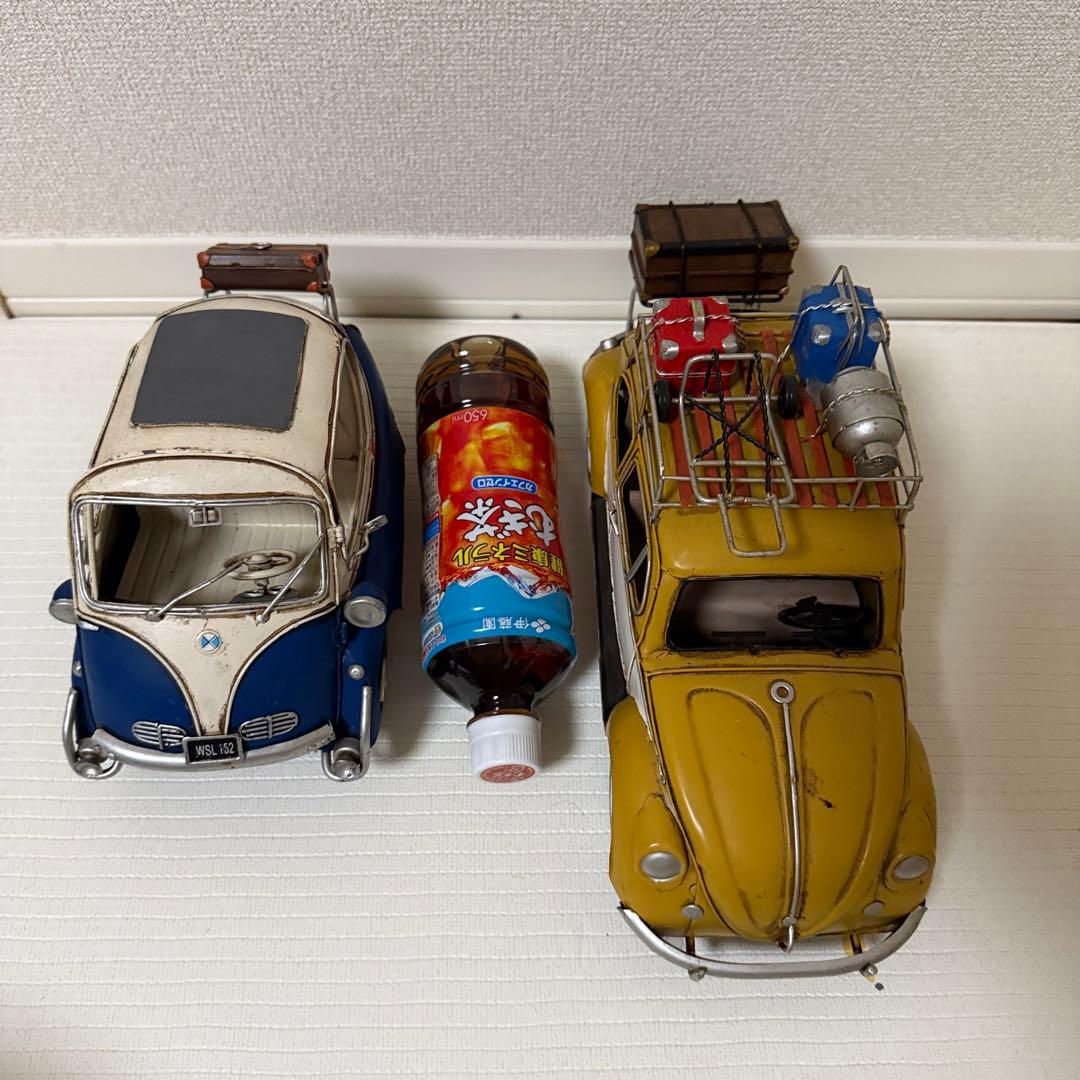 フォルクスワーゲン ビートル & シトロエン 2CV ダイキャストモデル
