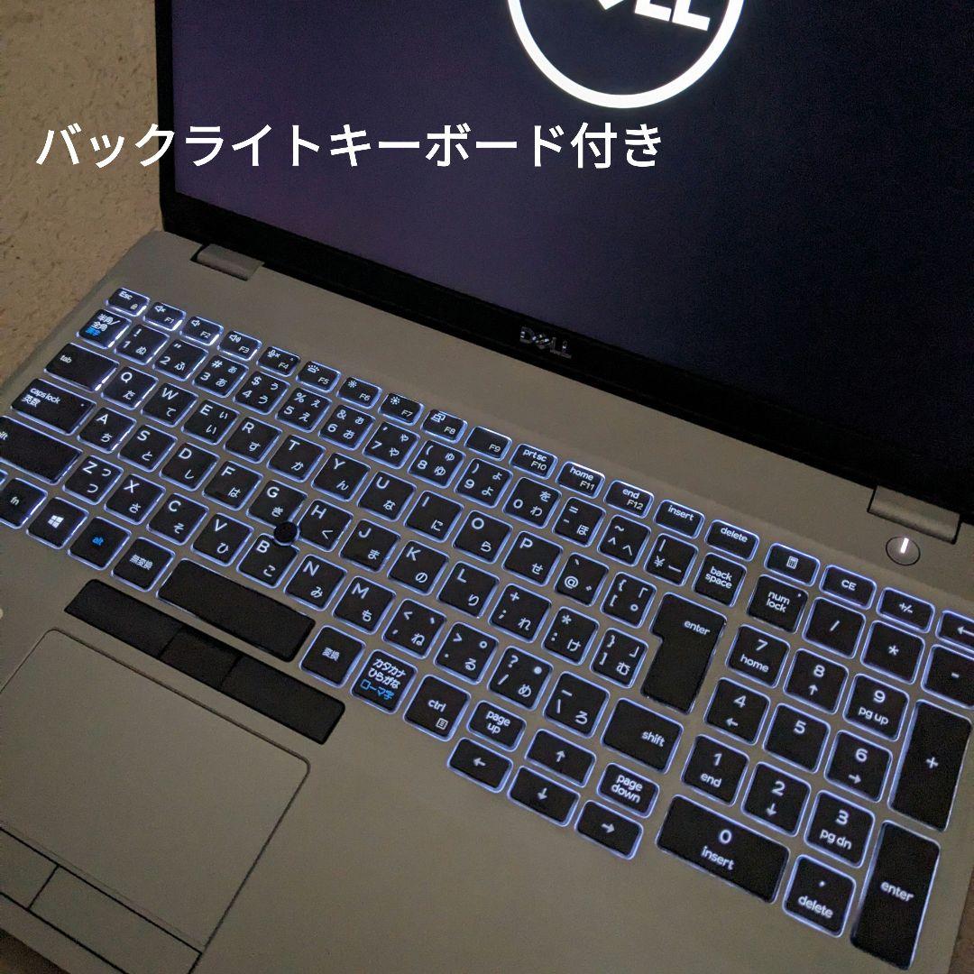 第10世代 i7/32GBメモリ/NvidiaGPU/Dell 15.6インチ