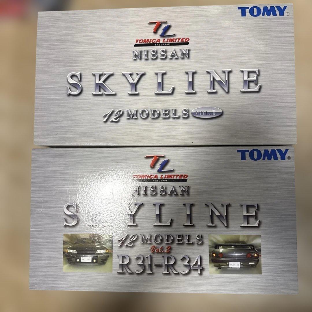 TOMICA NISSAN SKYLINE 12 MODELS セット