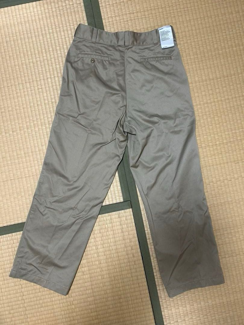 シオタ　スビンコットンポリエステルツイル ワークパンツ