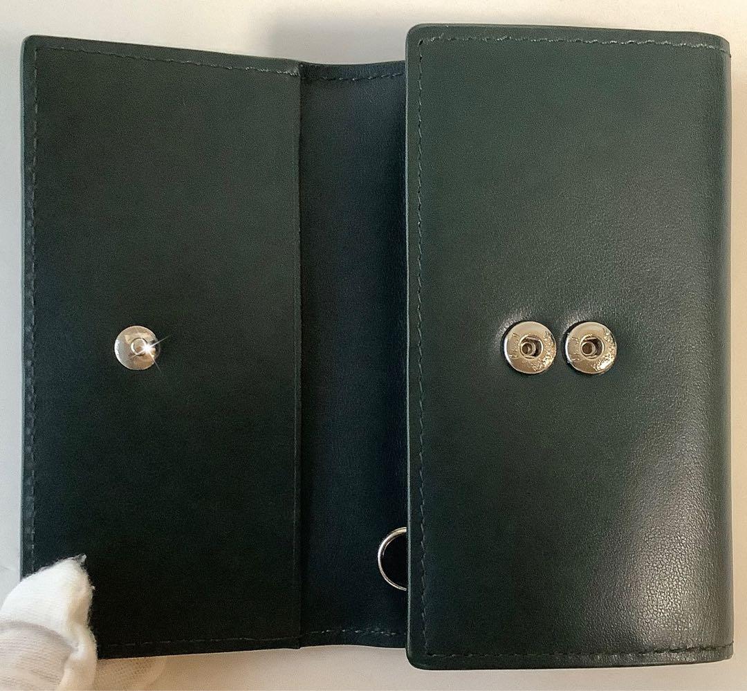 新品★ポールスミス★マーケトリーストライプラビット キーケース★グリーン