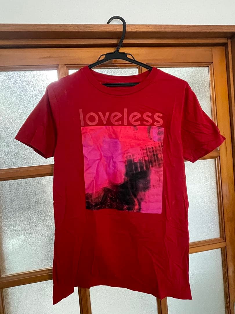my bloody valentine loveless Tシャツ 赤