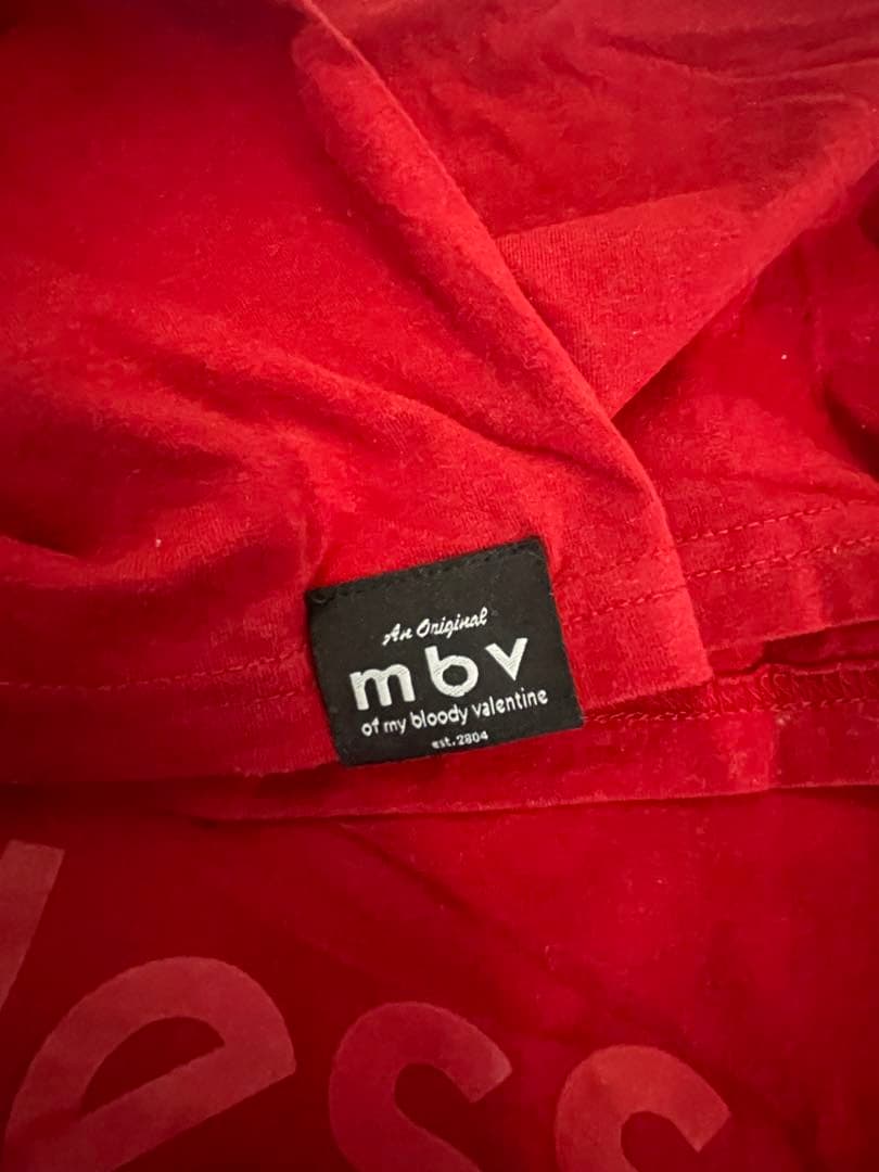 my bloody valentine loveless Tシャツ 赤
