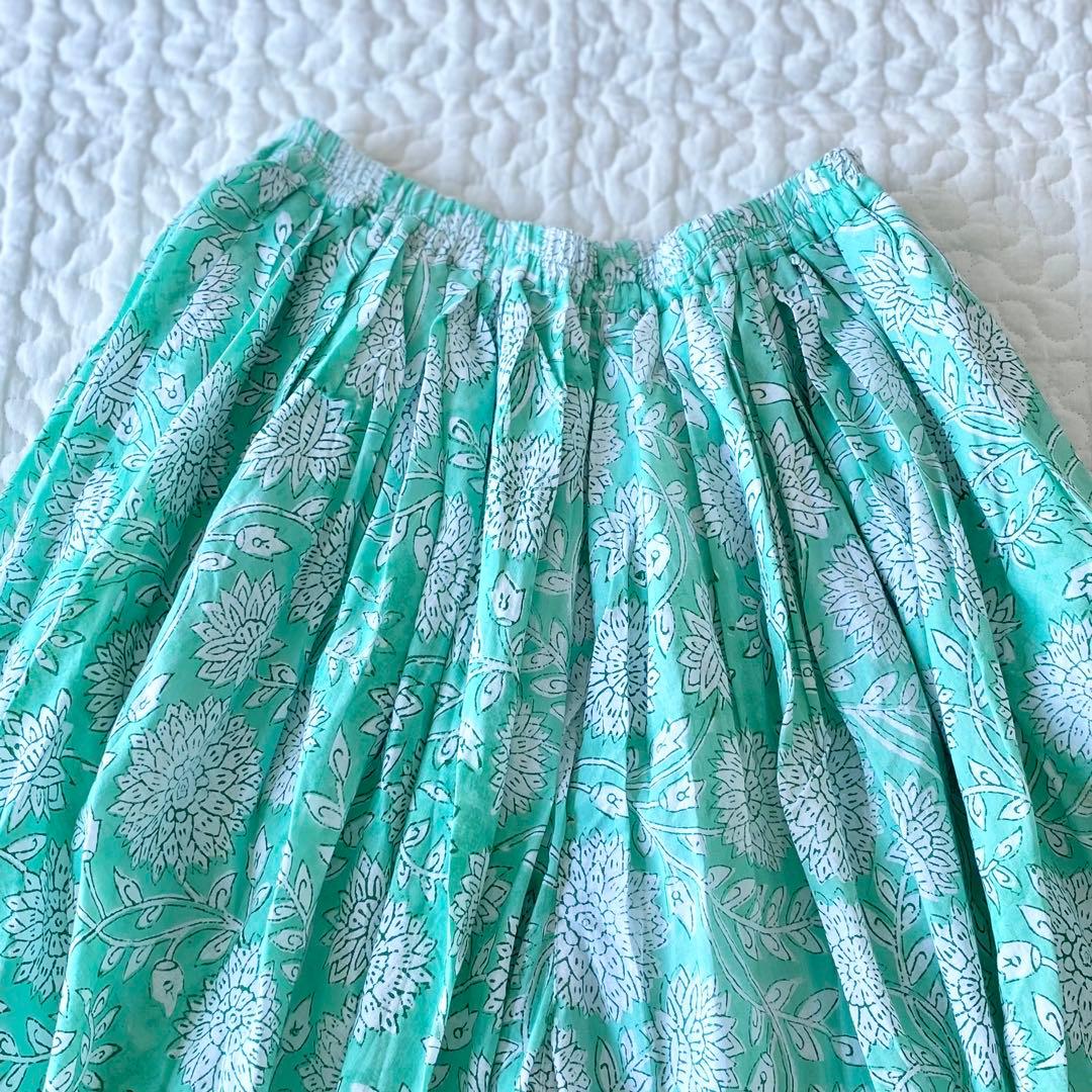 pokipceeポキプシー　ドーティパンツ　総柄　花柄　ゆったり