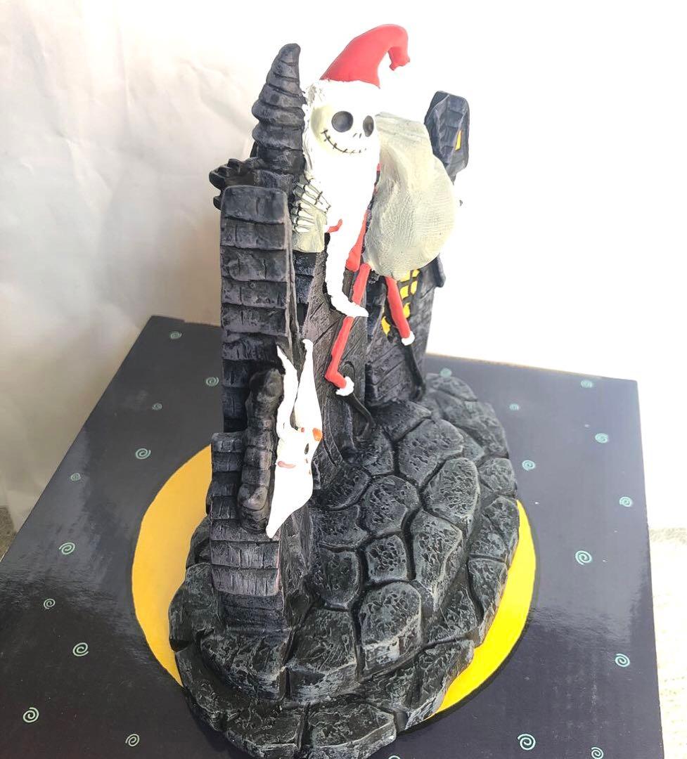 美品 ナイトメア・ビフォア・クリスマス サンタジャック&ゼロ レジンフィギュア