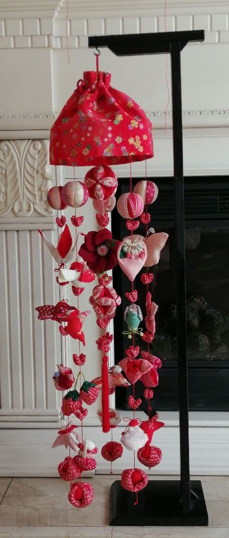 吊るし飾り　吊るし雛　ひな祭り　節句　ちりめん細工