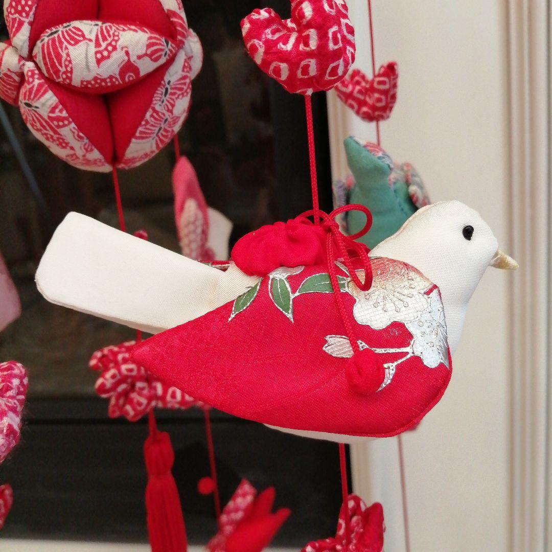 吊るし飾り　吊るし雛　ひな祭り　節句　ちりめん細工
