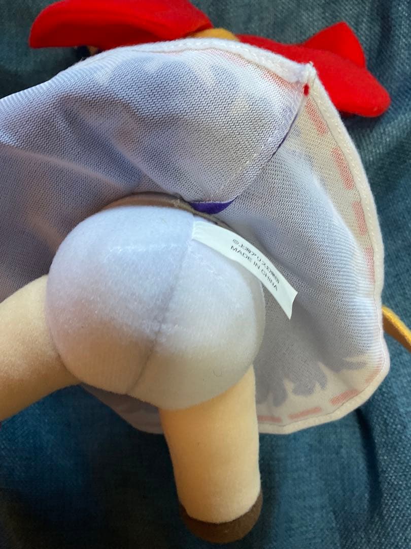 Gift 東方　伊吹萃香 ふもふもすいか 缶バッジ付　ミニぬいぐるみセット