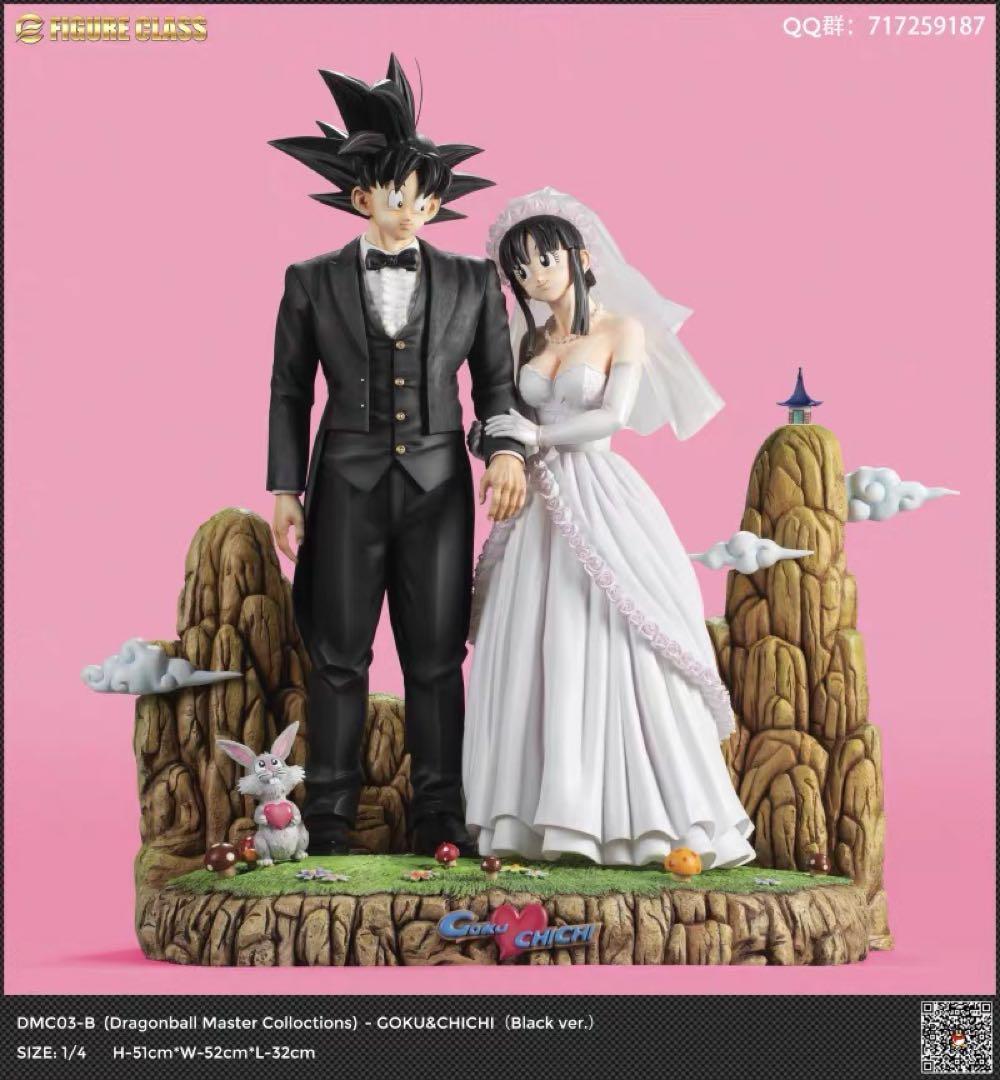 孫悟空＆チチ　フィギュア　ドラゴンボール　Dragon Ball　ガレージキット