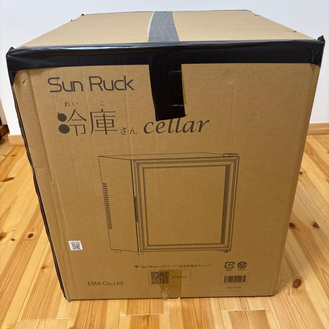 Sun Ruck ワインセラー ブラック　SR-W416-K