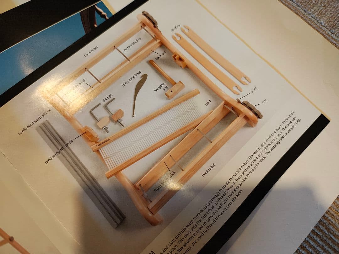 アシュフォード 織り機　織幅40cm