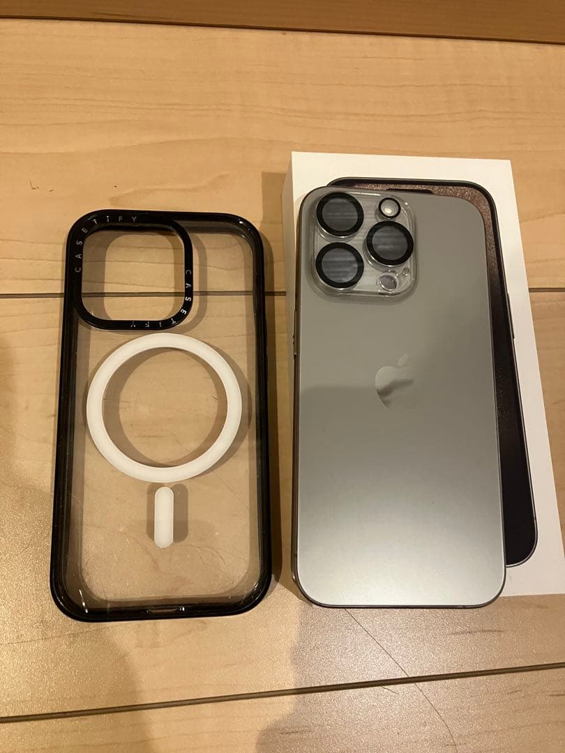 【美品】 iPhone 15 Pro ナチュラルチタニウム 128GB